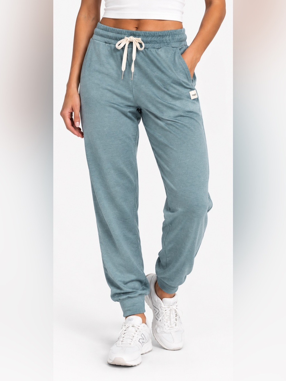 Vuori Performance Joggers Blue Green Teal Soft Stretch Pants